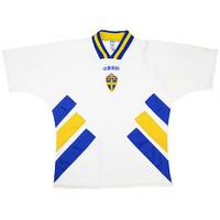 1994-96 Sweden Away Shirt (Good) L