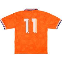 1991-93 Holland Match Worn Home Shirt #11 (Roy)