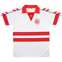1989 Denmark Match Worn Away Shirt #2 (Sivebæk) v Holland