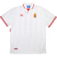1994 hungary match worn away shirt 8 halmai v holland
