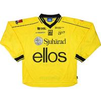 1999 Elfsborg Match Worn Home L/S Shirt M.Kristal #24