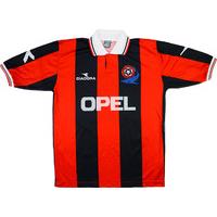 1999-00 Hapoel Haifa Match Worn UEFA Cup Home Shirt Zitoni #14 (v Ajax)