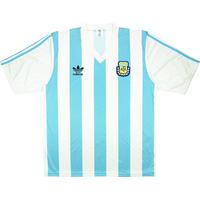 1990-91 Argentina Home Shirt (Very Good) XL