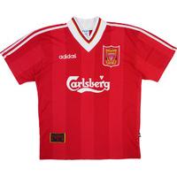 1995-96 Liverpool Home Shirt (Very Good) S