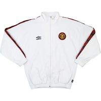 1997-98 Manchester United Umbro Track Top (Excellent) M