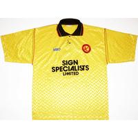 1992 93 walsall match issue away shirt 6