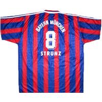 1995 97 bayern munich home shirt strunz 8 l