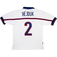 1998 usa match issue home shirt hejduk 2