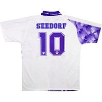 1996-97 Real Madrid Match Issue Third Shirt Seedorf #10
