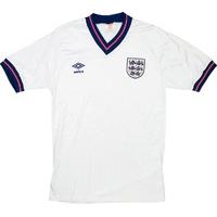 1984-87 England Home Shirt (Excellent) S