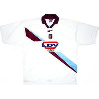 1999 00 aston villa away shirt good xl