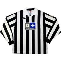 1998-99 Juventus Home Basic L/S Shirt (Excellent) XL