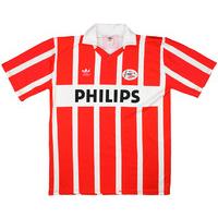 1991-92 PSV Match Worn European Cup Home Shirt #4 (Koeman) v Anderlecht