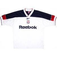 1999-00 Bolton Home Shirt (Very Good) L