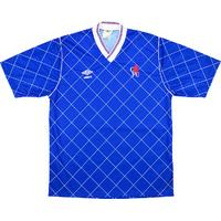 1987 89 chelsea home shirt very good lboys