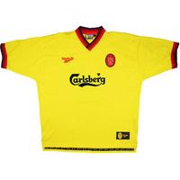 1997 99 liverpool away shirt very good l