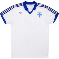 1989 Finland Match Worn Home Shirt #2 (Kanerva) v Holland