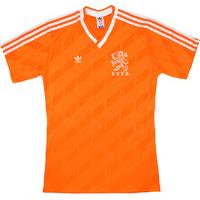 1988 holland match worn home shirt 8 mhren