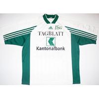 1999-00 St Gallen Match Issue Home Shirt #8 (Tsawa)