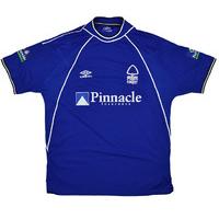 1999 01 nottingham forest away shirt good xlboys