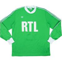 1989-90 Saint Etienne Coupe de France Match Worn Home L/S Shirt #11 (Witschge)