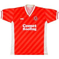 1988-89 Leyton Orient Home Shirt (Excellent) M