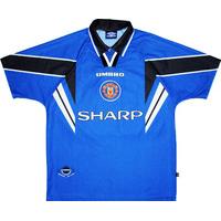 1996 98 manchester united third shirt very good xl