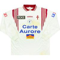 1997 98 metz match issue coupe de france away ls shirt 6 boffin v le m ...