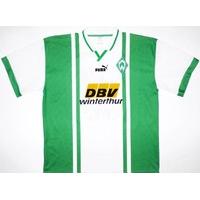 1996 97 werder bremen home shirt s