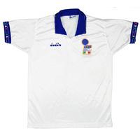 1992 93 italy away shirt good l