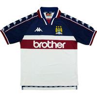 1997 98 manchester city away shirt excellent s