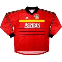 1998-99 Bayer Leverkusen Match Worn UEFA Cup Home L/S Shirt Meijer #11 (v Rangers)