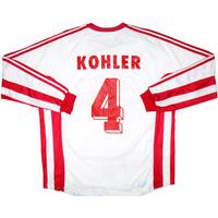 1998 Andreas Brehme Testimonial Match Worn Shirt Kohler #4