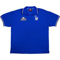 1998 00 italy kappa polo t shirt very good m