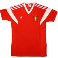 1990 Portugal U-21 Match Worn Home Shirt #11 (v Holland)