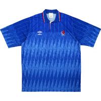 1989-91 Chelsea Home Shirt (Excellent) L