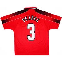 1996-97 Nottingham Forest Home Shirt Pearce #3 (Excellent) XL