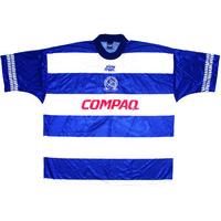 1995 96 qpr home shirt excellent l