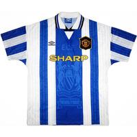 1994-96 Manchester United Third Shirt (Good) XL