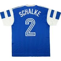 1990-91 Schalke Match Issue Home Shirt #2