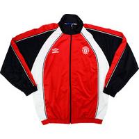 1998 99 manchester united umbro track jacket excellent l