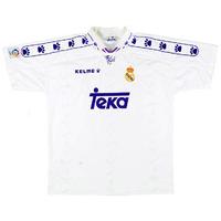 1994-96 Real Madrid Home Shirt (Very Good) XL