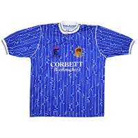 1992 93 chester city home shirt 11 excellent l