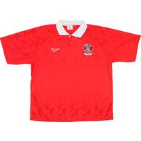 1992 charlton back at the valley home shirt excellent l