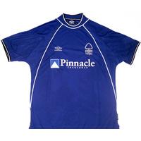 1999 01 nottingham forest away shirt excellent xl