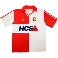 1990-91 Feyenoord Match Worn Home Shirt #7 (Taument)