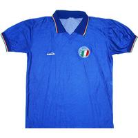 1986-90 Italy Home Shirt (Good) S