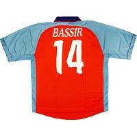 1998-99 Deportivo Match Issue Away Shirt Bassir #14