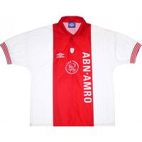 1995 ajax limited edition de meer shirt xl
