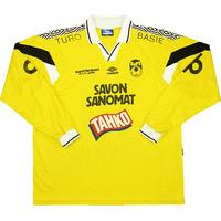 1996 Kuopion Palloseura Match Issue Home L/S Shirt #10